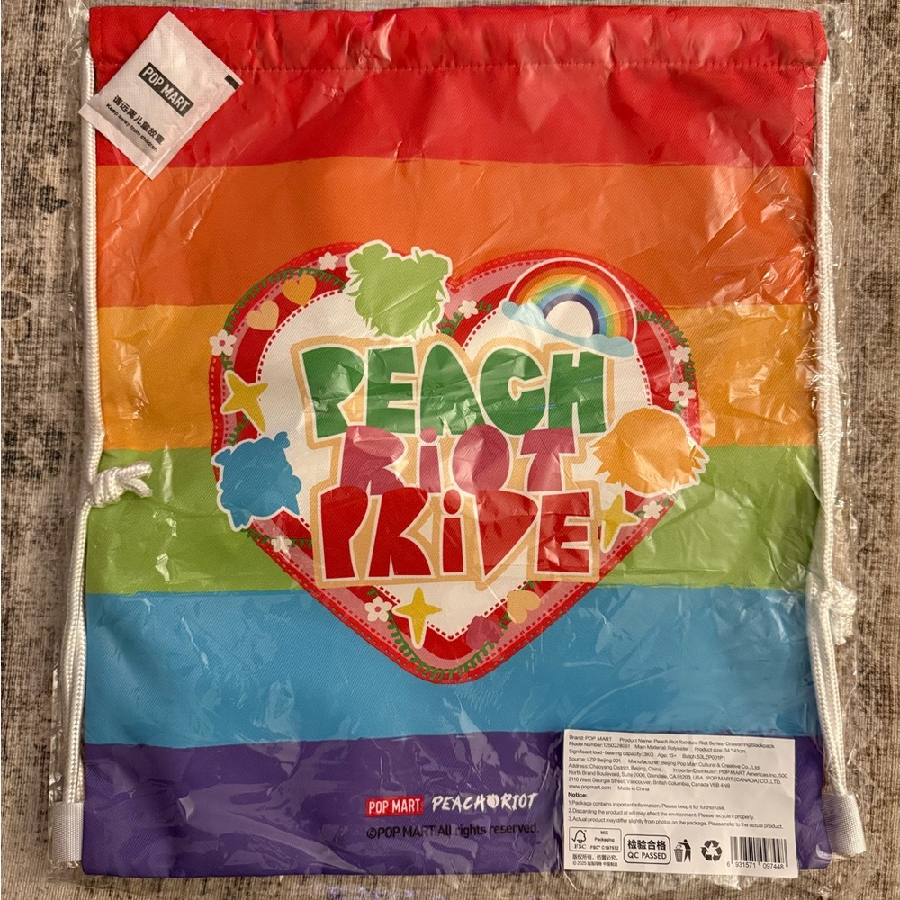 Popmart Peach Riot‎ Pride Bag Backpack - Picture 3 of 3